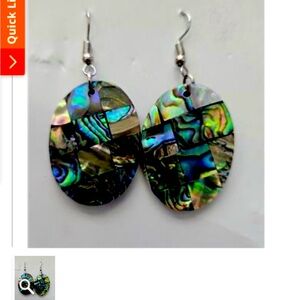 Gorgeous Abalone earrings